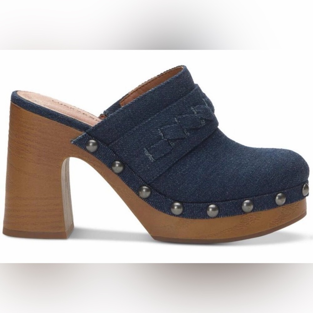 Lucky Brand Women's Denim Blue Mules - Picture 2 of 10